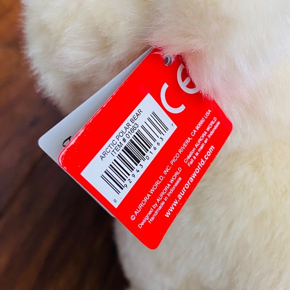 NWT Brand new plush polar bear with tags - Picture 5 of 5